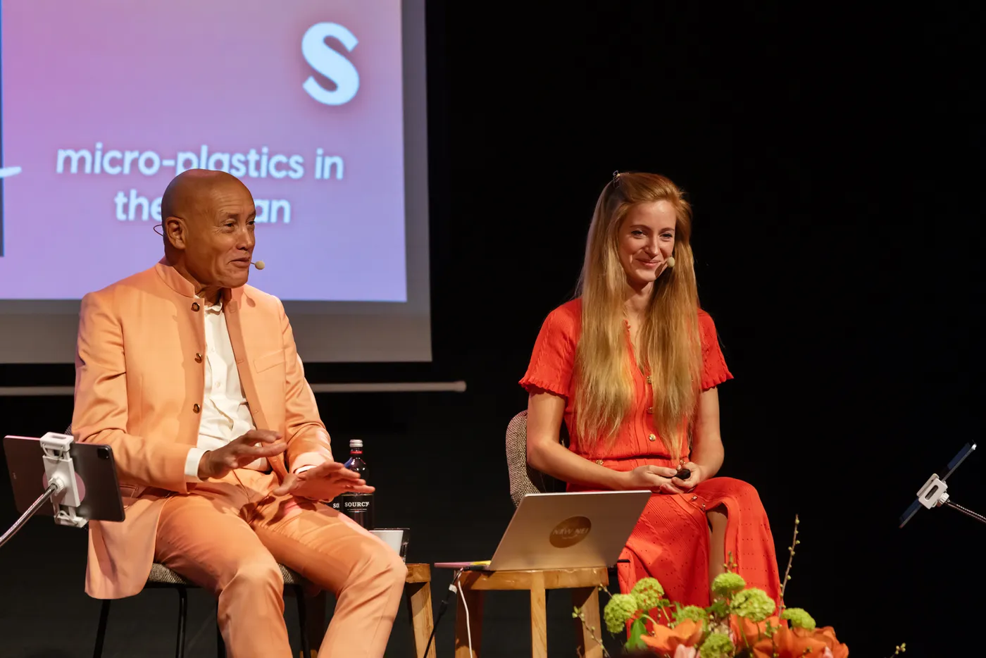 Roy en Trinity samen op het podium