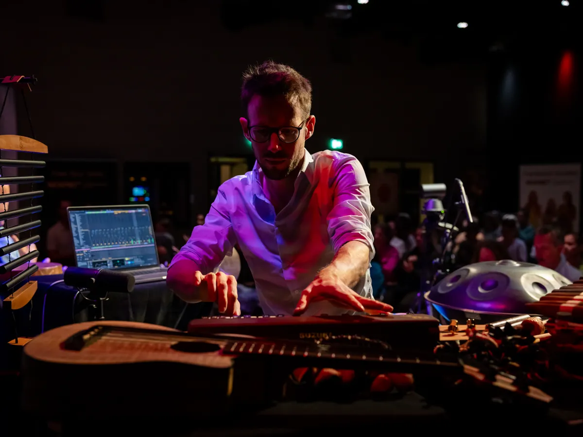 Live muziek tijdens het event